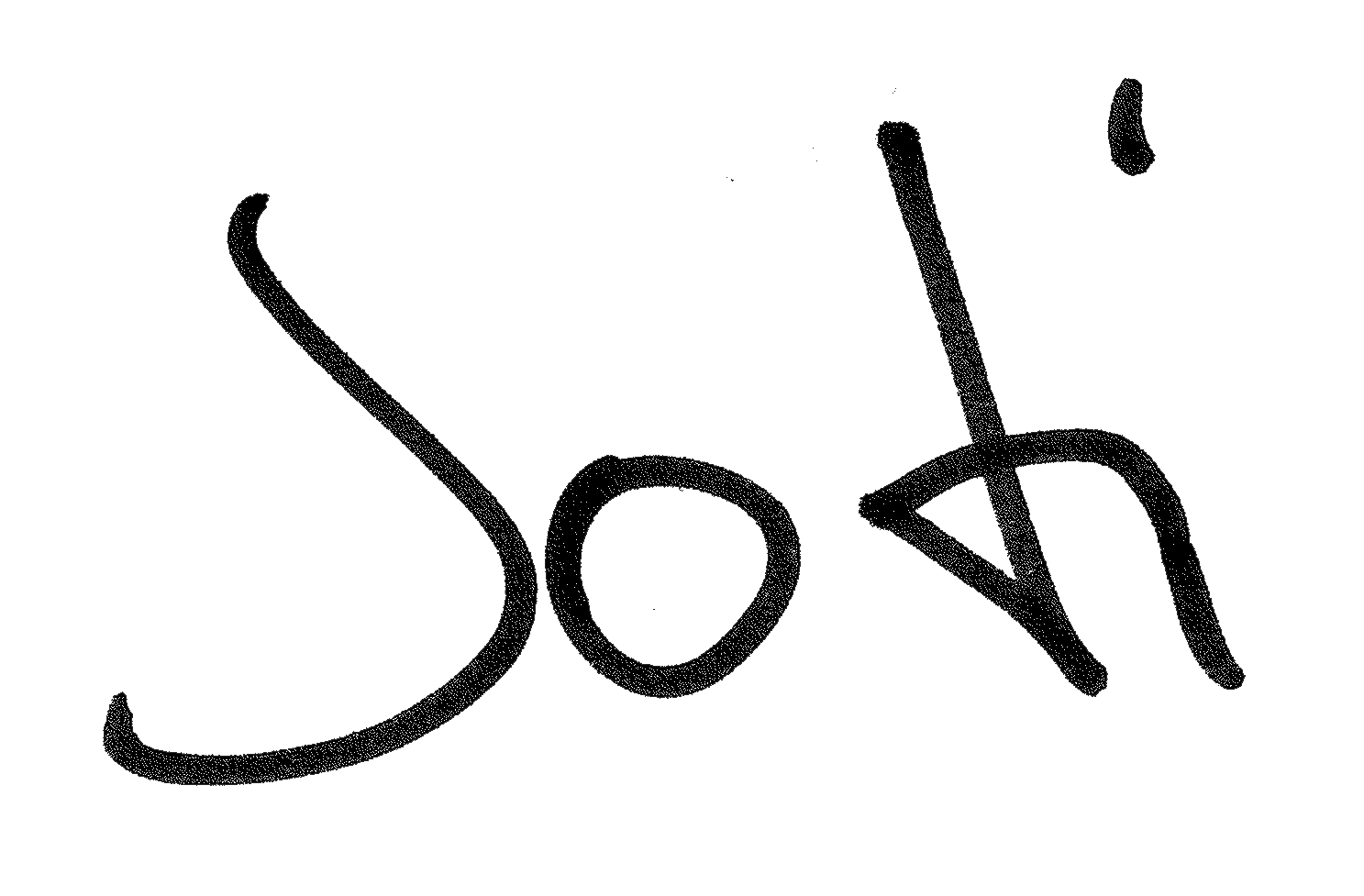 Joti Signatur