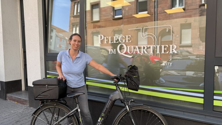 Sandra Rudolf, Stellvertretende Pflegedienstleitung bei PIQ